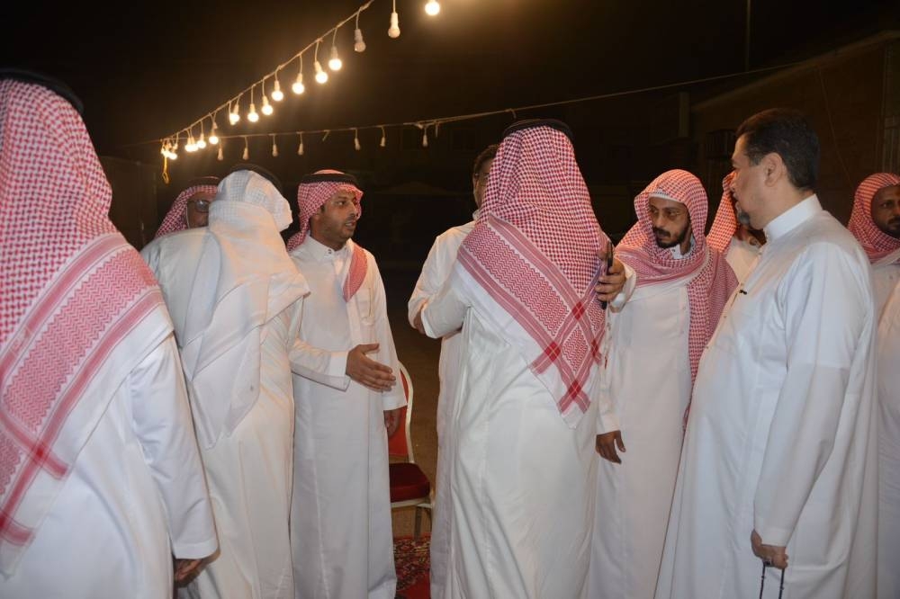 أسرة الحربي تتلقى التعازي في فقيدها