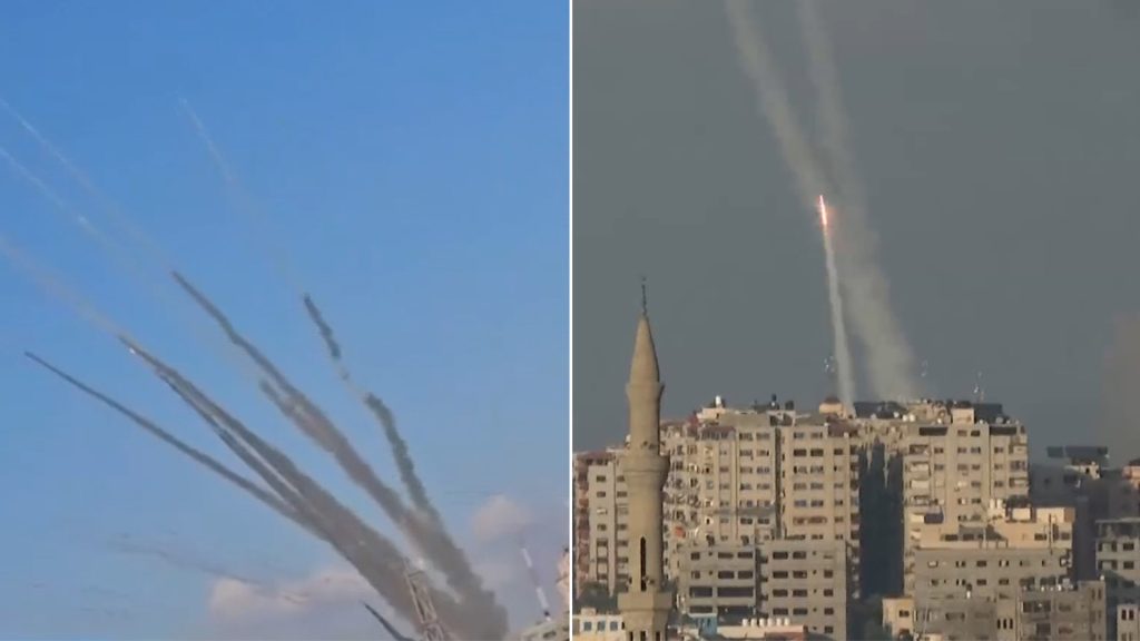 شاهد.. المقاومة تدك عسقلان برشقات صاروخية لا مثيل لها