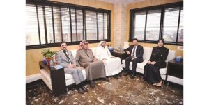 رئيس التحرير بحث التعاون الإعلامي مع السفير الأردني