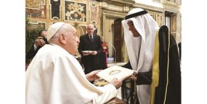 يعقوب السند قدم أوراق اعتماده إلى البابا فرنسيس سفيراً غير مقيم لدى الفاتيكان