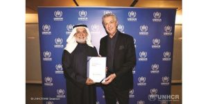 مفوضية اللاجئين تمنح جمال النوري لقب «رائد العطاء»