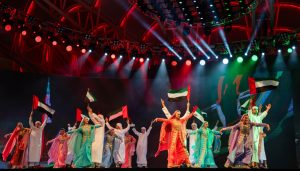 القرية العالمية تحتفي بعيد الاتحاد برؤية ملحمية