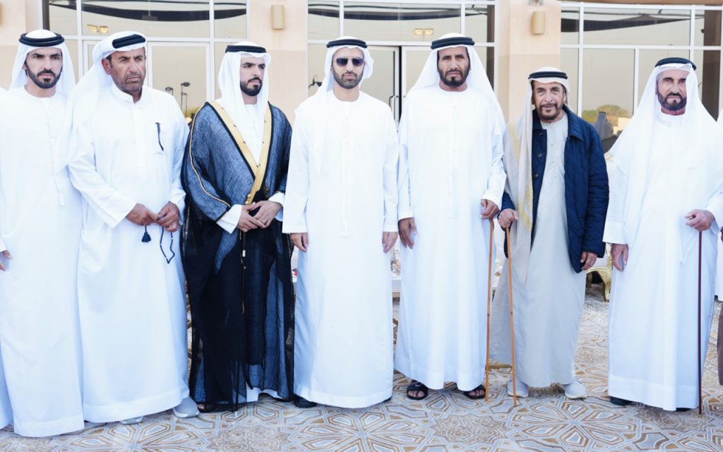 محمد بن سعود يحضر أفراح المسافري والخاطري