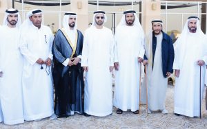 محمد بن سعود يحضر أفراح المسافري والخاطري
