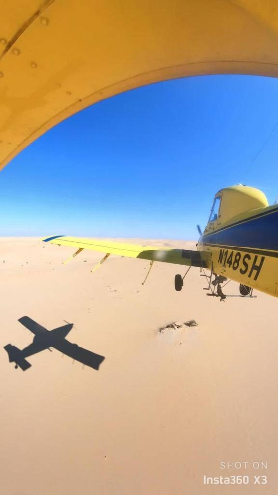 «وقاء» يطلق عمليات المسح والاستكشاف الجوي بصحراء الربع الخالي