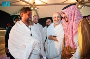 الرئيس الشيشاني يصل إلى جدة لأداء مناسك العمرة