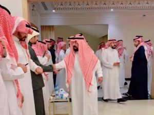 أُسرة آل مسفر تستقبل المعزين في فقيدهم علي