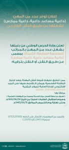 «الحرس الوطني» تعلن عدداً من المهن الشاغرة على سلم أعضاء هيئة التدريس والمراتب «6 – 7 – 8»