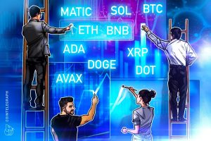 BTC، ETH، BNB، XRP، SOL، ADA، DOGE، AVAX، DOT، MATIC