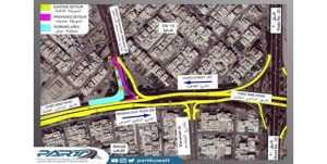 افتتاح تحويلة لشارع جاسم الإبراهيم على «الثالث» بـ «الدعية» فجر اليوم
