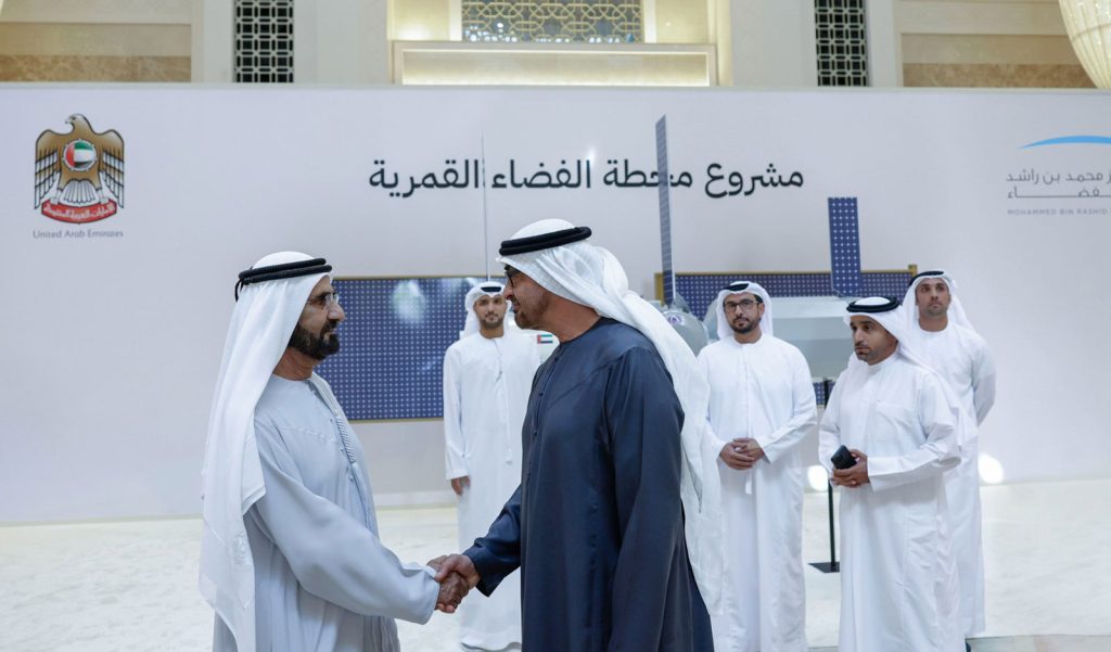 الإمارات ستتولى تطوير وحدة كاملة ضمن محطة الفضاء القمرية تزن 10 أطنان