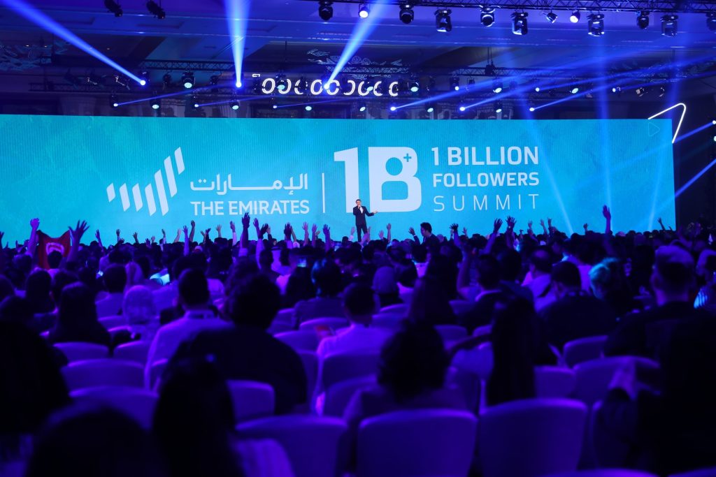 قمة المليار متابع 2024 تجمع أبرز صناع المحتوى من 95 دولة ومنطقة في 6 قارات
