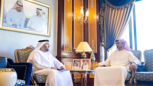 عمار النعيمي يطلع على خطط «الاتحاد للماء والكهرباء»
