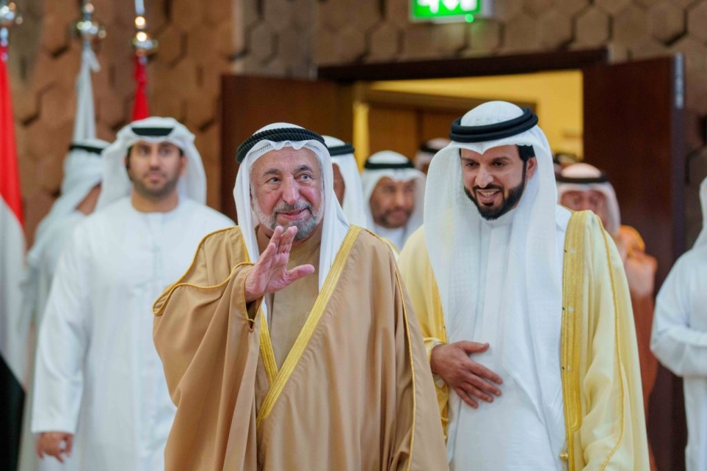 حاكم الشارقة يشهد افتتاح مؤتمر اللغة العربية الدولي