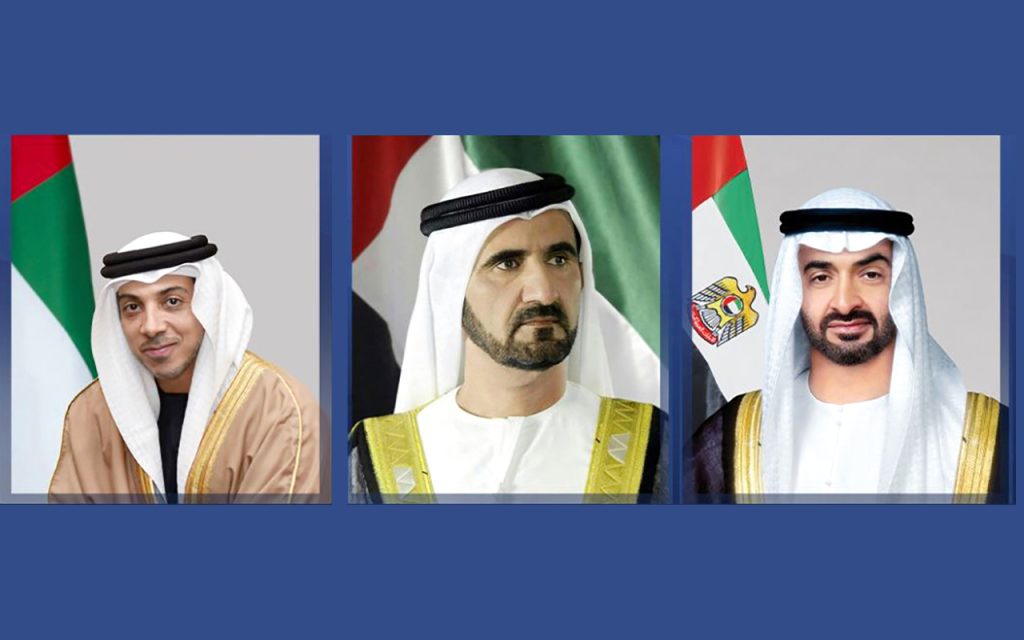 رئيس الدولة ونائباه يعزون الرئيس الصيني في ضحايا الانهيار الأرضي والحريق