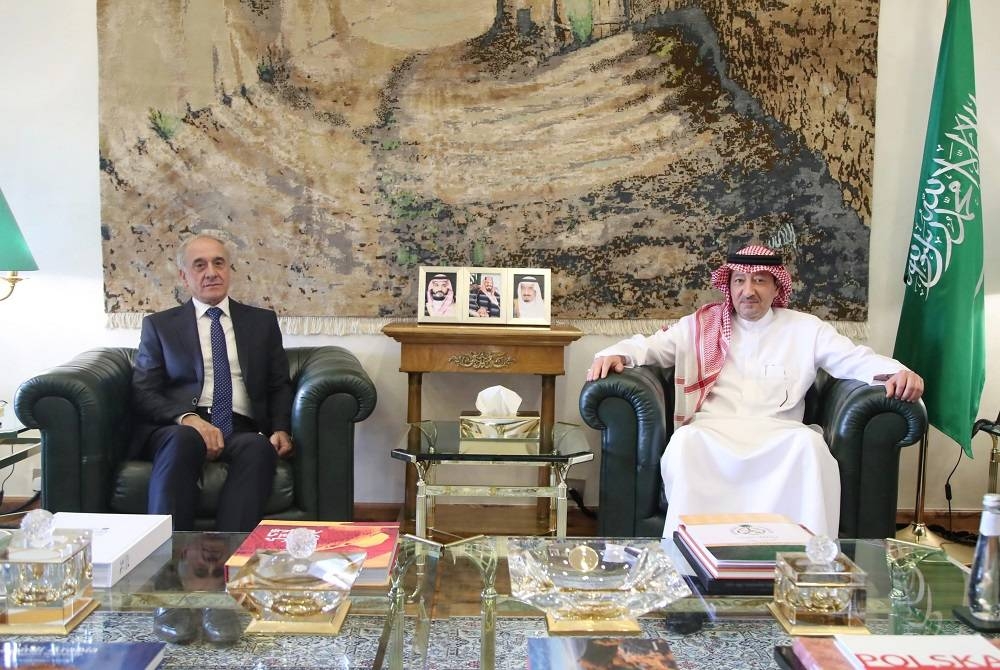 نائب وزير الخارجية يستقبل سفيرَيْ سورية والجزائر المعيّنَيْن حديثاً لدى السعودية