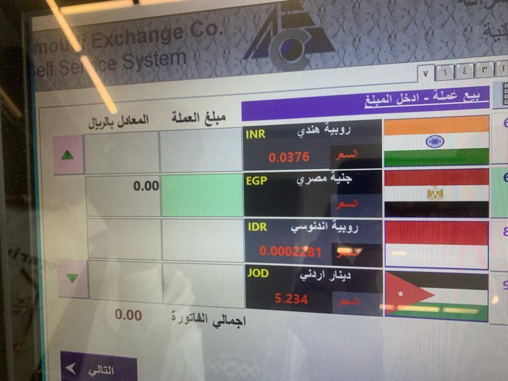 محلات صرافة: هبوط وتفاوت حاد لأسعار بيع وشراء الجنيه المصري