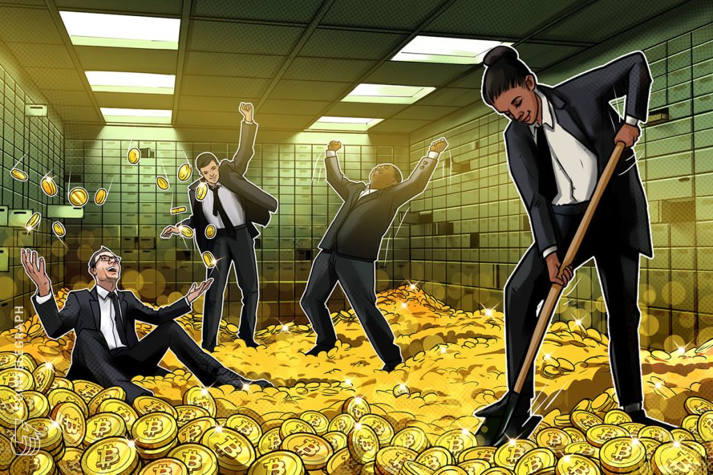 صناديق الاستثمار المتداولة للبيتكوين الفورية تحصد 10,600 بيتكوين أخرى في اليوم الخامس