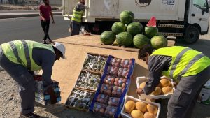 أمانة الشرقية تنفذ حملتين على الباعة الجائلين في السوق المركزي بوسط الدمام