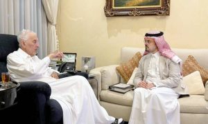 أمير مكة يستقبل نائبه سعود بن مشعل