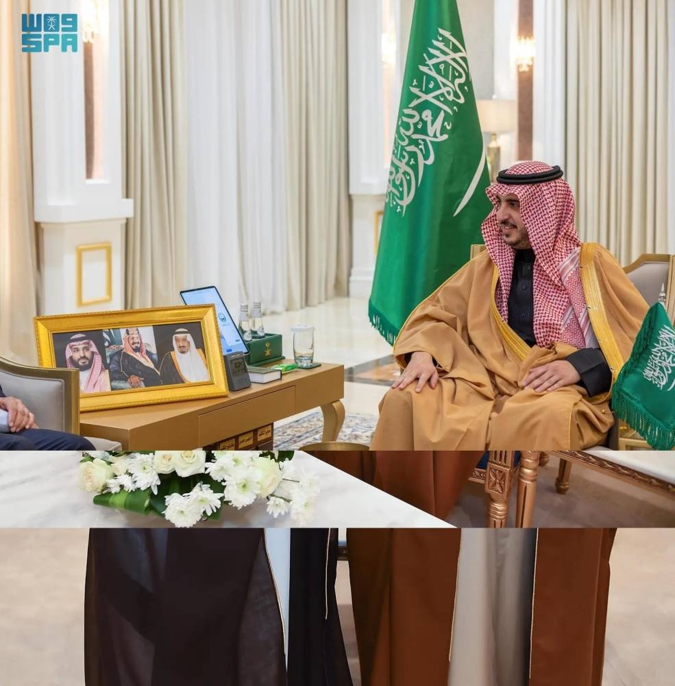 أمير منطقة الجوف يستقبل سفير المملكة الأردنيّة الهاشميّة لدى المملكة