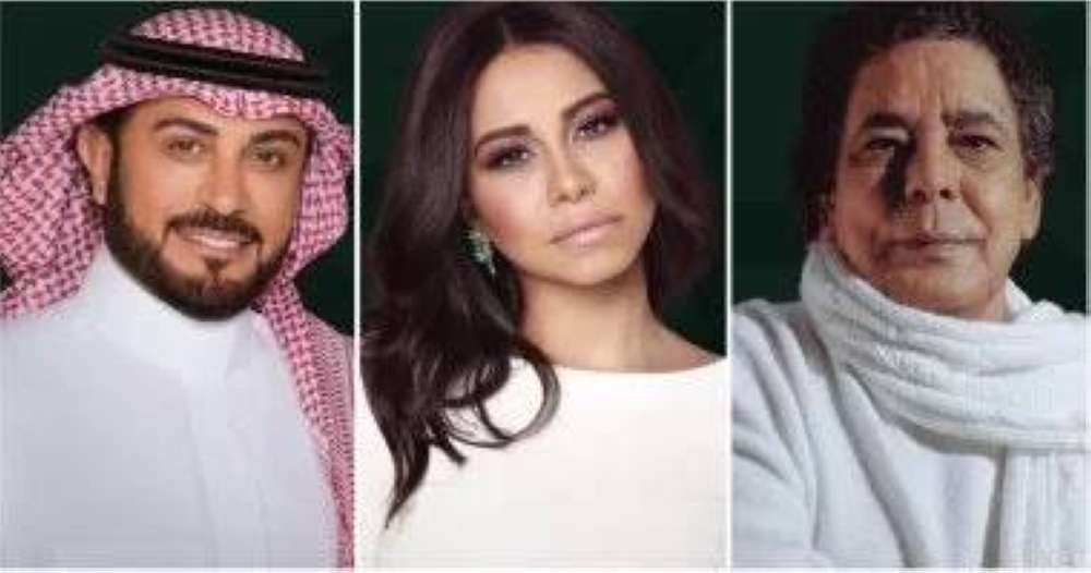 شيرين ومنير والمهندس يحيون أولى حفلات «الليالي السعودية المصرية» بدار الأوبرا في القاهرة