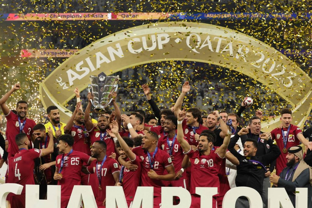 منتخب قطر يسيطر على جوائز كأس آسيا 2023