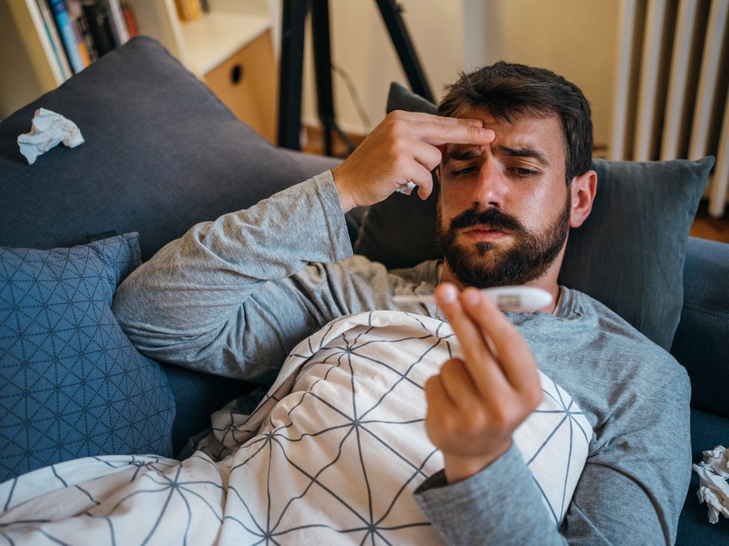 ما حمى فايفر الغدية؟