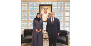 وزير الشؤون يبحث مع أمين مجلس شؤون الأسرة السعودي تعزيز الشراكة الثنائية