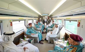 قائد عام الدفاع المدني يطلع على مستجدات سير العمليات التشغيلية لقطار الاتحاد للبضائع
