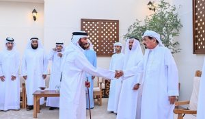 الحكام يواصلون استقبال الشيوخ والمسؤولين والمهنئين برمضان