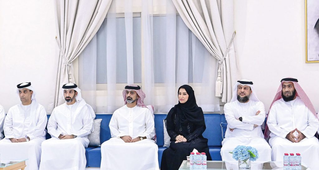 عمار بن حميد يشهد الحفل الختامي لفعاليات «رمضان عجمان»