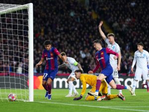 شاهد.. برشلونة يهزم نابولي ويبلغ ربع نهائي أبطال أوروبا لأول مرة منذ 2020