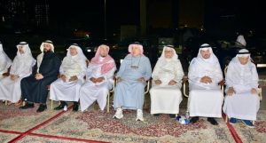 آل رضوان يستقبلون المعزين في فقيدهم
