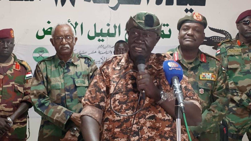 نائب رئيس مجلس السيادة السوداني يتوعد بالحسم عسكرياً