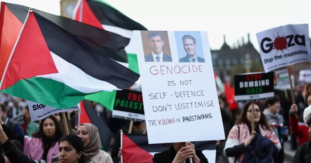 حقوقيون بريطانيون يتحدون سوناك ويؤكدون دعم فلسطين