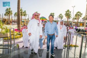 سفير الصين لدى المملكة يزور مدينة ينبع الصناعية