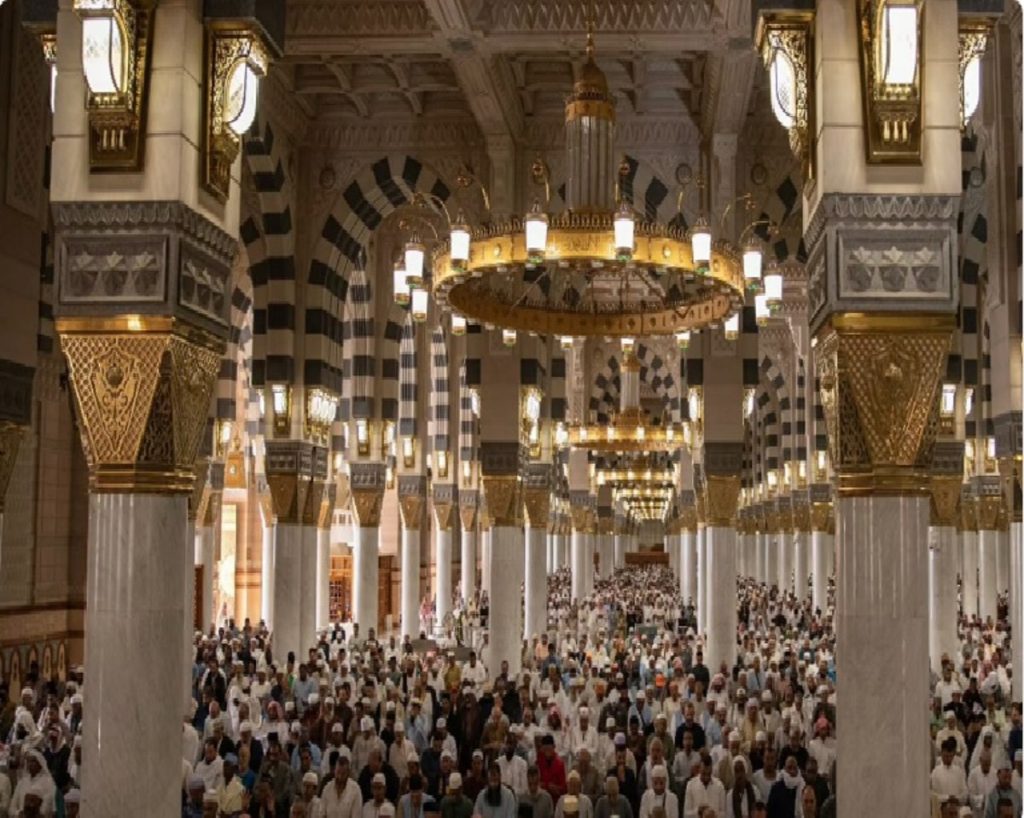 خدمة «حالة الإشغال» الإلكترونية تعزّز جهود تنظيم حشود المصلين في المسجد النبوي