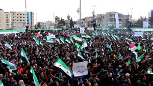 السوريون يعودون مجددا لساحات الحرية في ذكرى ثورتهم الـ13