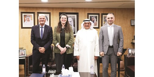شركة علي عبدالوهاب المطوع التجارية تستقبل وفداً من الهيئة الفرنسية لدعم الاستثمار والصادرات