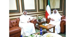 محافظ العاصمة استقبل وزير العدل والخالد والأحمد
