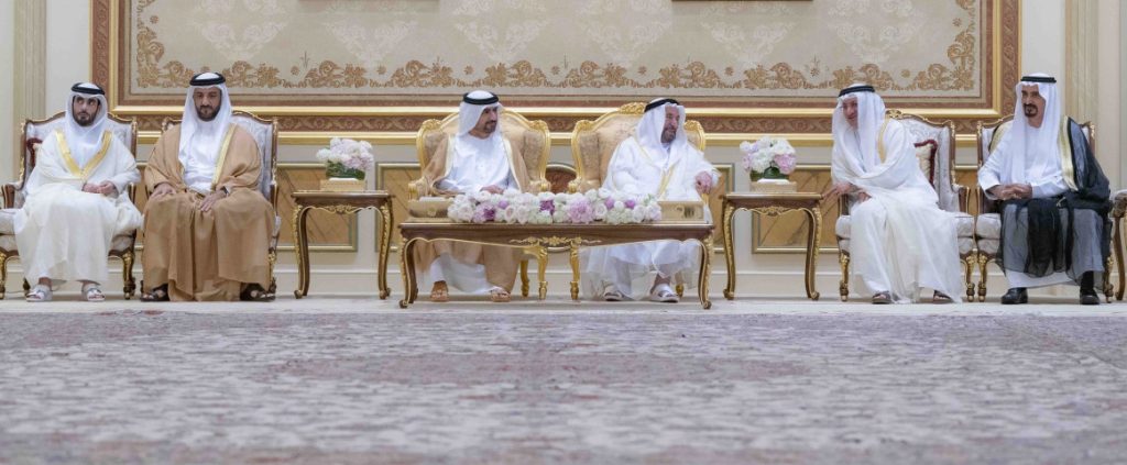 الحكام يواصلون استقبال المهنئين بعيد الفطر المبارك