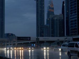 هطول أمطار الخير على دبي .. (فيديو)