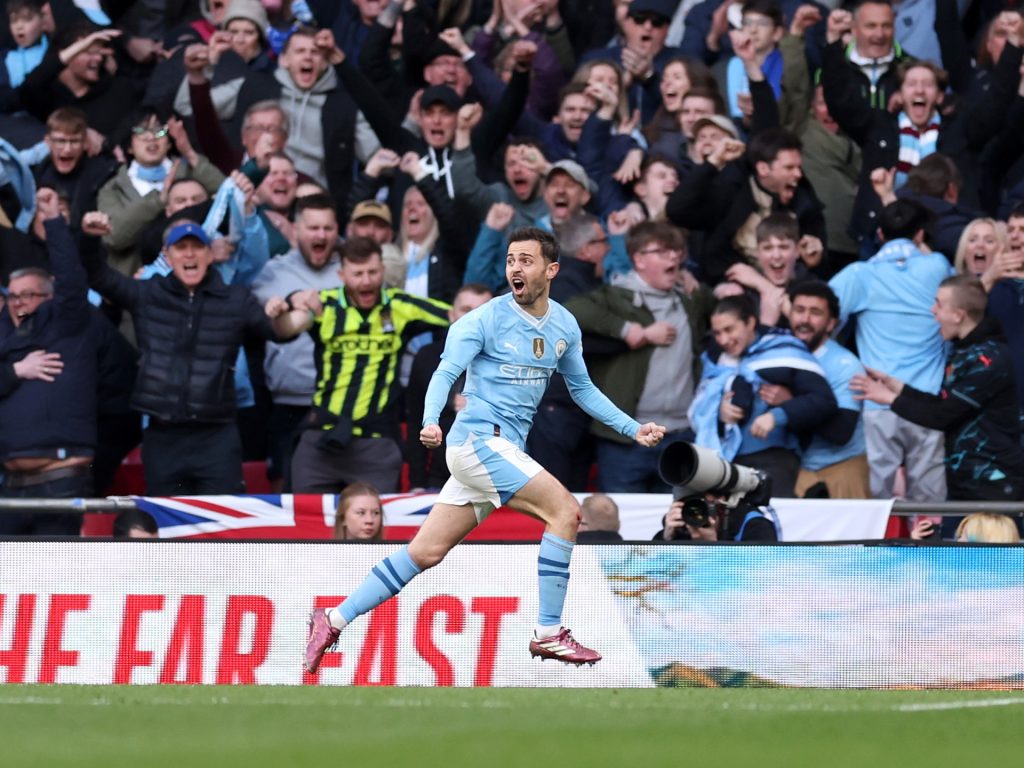 شاهد.. سيلفا يقود مانشستر سيتي لنهائي كأس إنجلترا