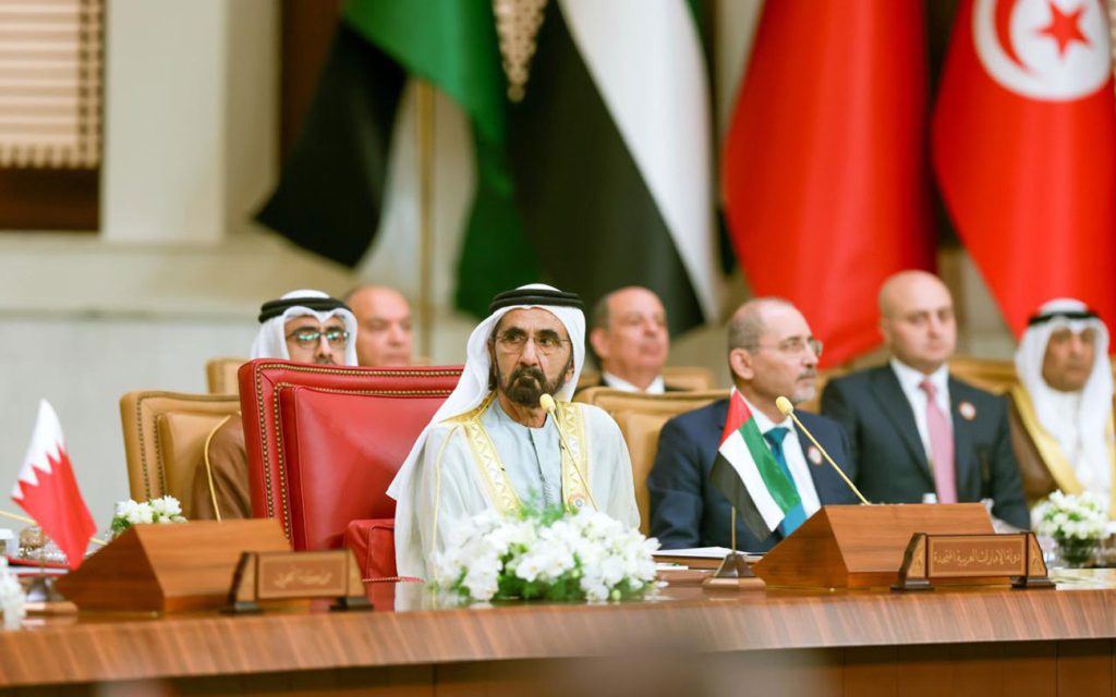 محمد بن راشد يؤكد الحاجة لتعزيز العمل العربي المشترك والتضامن وتكامل الجهود إقليميا ودوليا