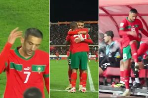 غضب زياش والنصيري وتبرير الركراكي.. ماذا يحدث في منتخب المغرب؟