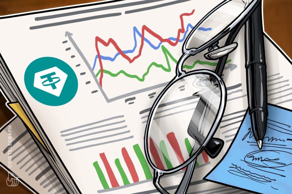 يشير تباطؤ التيثر في العرض إلى تباطؤ نشاط العملات المشفرة