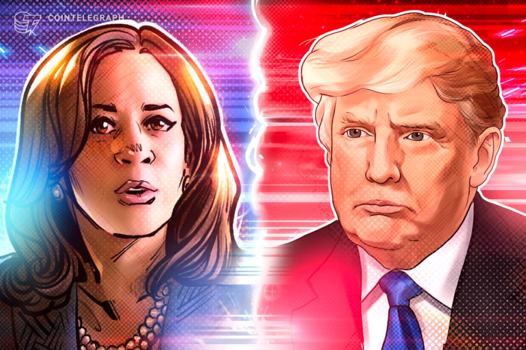 يتقدم الرئيس السابق ترامب على هاريس بفارق 10 نقاط – بوليماركت