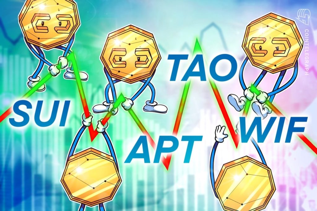 يمكن أن يؤدي تردد Bitcoin إلى دفع المستثمرين إلى SUI وAPT وTAO وWIF