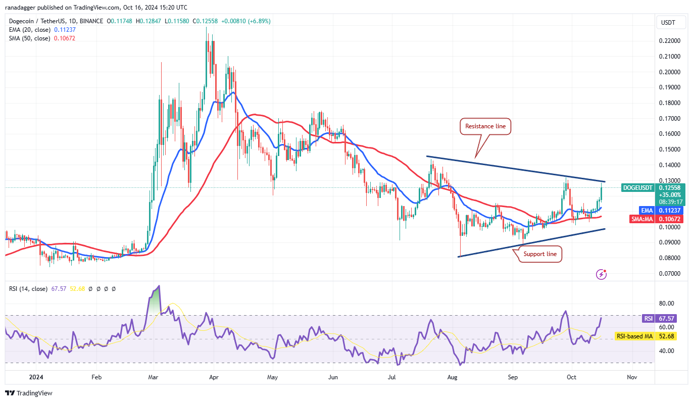 دوجكوين، العملات المشفرة، سعر بيتكوين، XRP، الأسواق، تبادل العملات المشفرة، كاردانو، TON، تحليل الأسعار، عملة باينانس، تحليل السوق، سعر الأثير، سولانا، أفالانش، بيتكوين ETF، ETF